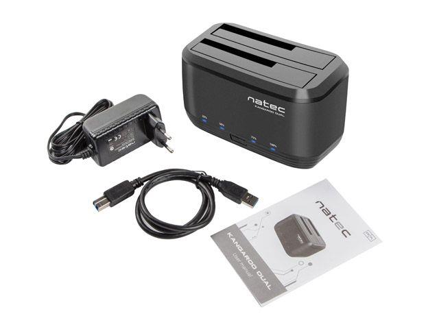 Dokovacia stanica Natec pre 2,5" disky SATA II, SATA III